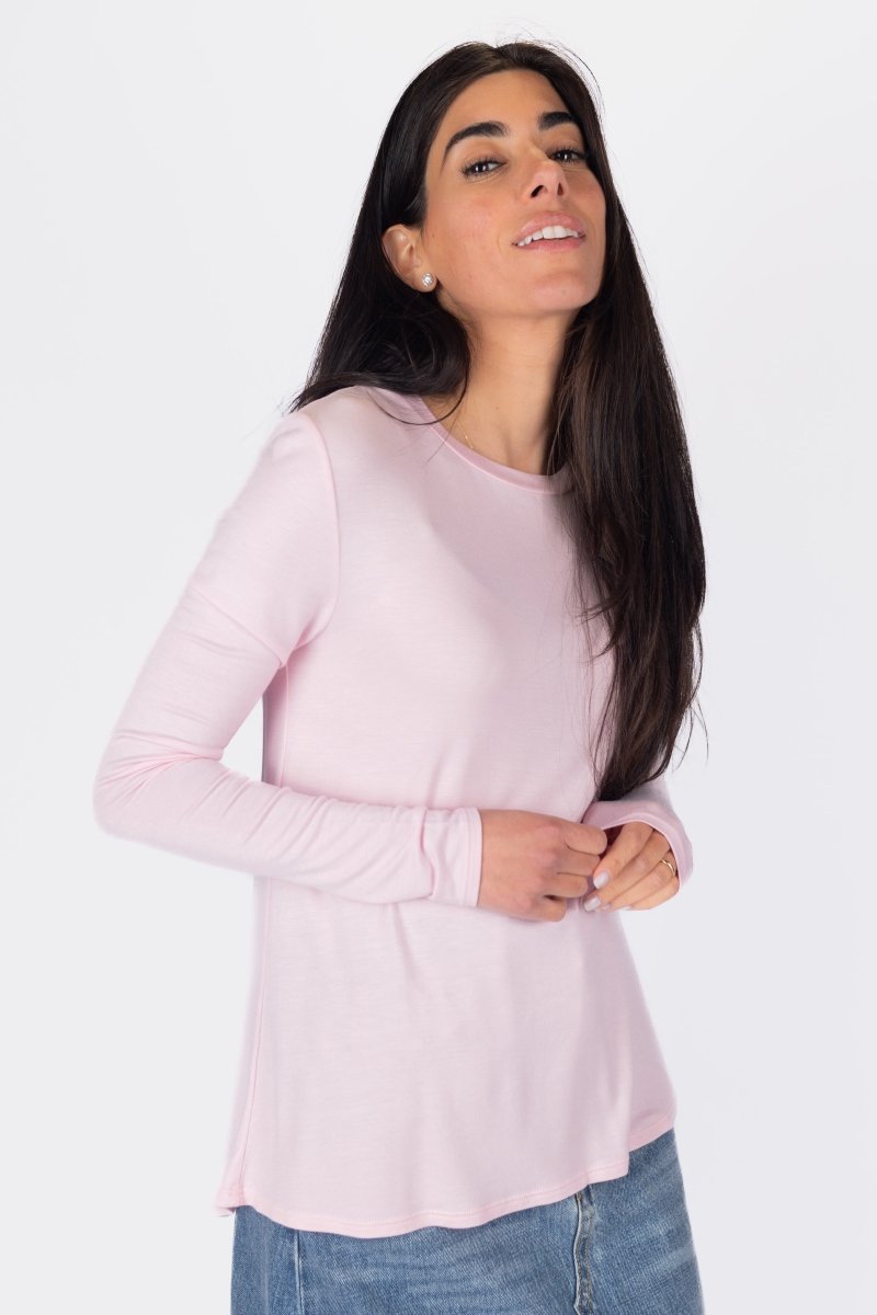 PHOEBE TEE (LIGHT PINK) - Top - Yakira Bella