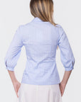 Pia Top (Blue Stripe) - Top - Yakira Bella