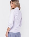 Pia Top (White) - Top - Yakira Bella