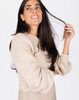 PRISCILLA TOP (BEIGE) - Top - Yakira Bella