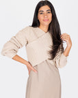 PRISCILLA TOP (BEIGE) - Top - Yakira Bella