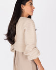 PRISCILLA TOP (BEIGE) - Top - Yakira Bella