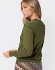 Priya Top (Olive) - Top - Yakira Bella