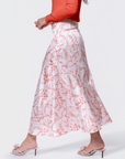 Rachel Skirt (Ivory Flower) - Skirt - Yakira Bella
