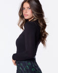 Ray Top (Black) - Top - Yakira Bella