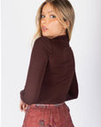 Ray Top (Brown) - Top - Yakira Bella
