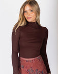 Ray Top (Brown) - Top - Yakira Bella
