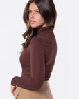 Ray Top (Dark Brown) - Top - Yakira Bella