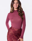 Ray Top (Dusty Marsala) - Top - Yakira Bella