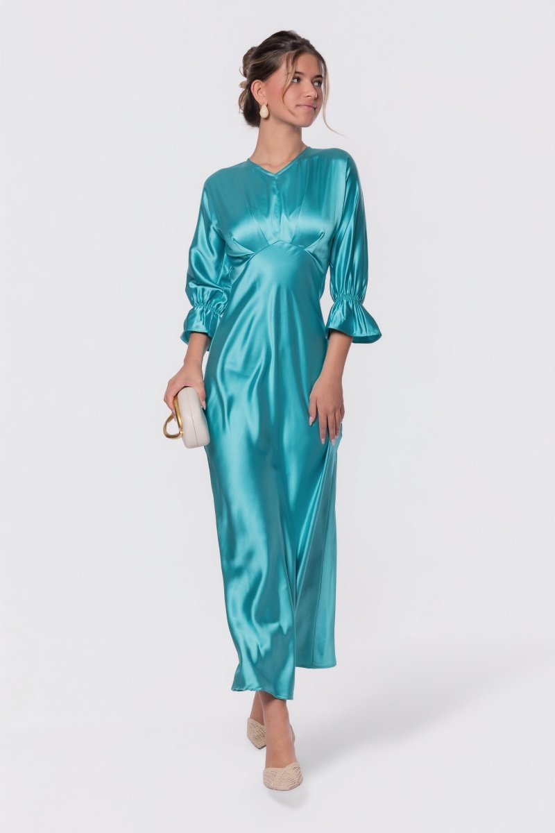 Rebecca Dress (Mint Green) – Yakira Bella
