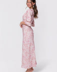 Rebecca Dress (Pink Pattern) - Dress - Yakira Bella