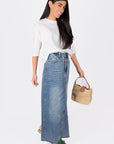 REMI TEE WAFFLE KNIT (WHITE) - Top - Yakira Bella