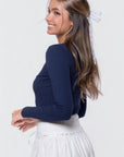 Rena Top (Navy) - Top - Yakira Bella
