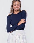 Rena Top (Navy) - Top - Yakira Bella