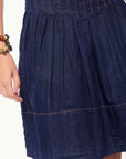 Renata Skirt (Dark Blue) - Skirt - Yakira Bella