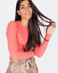RENEE TEE (CORAL) - Top - Yakira Bella