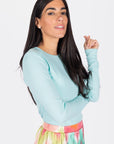 RENEE TEE (LIGHT BLUE) - Top - Yakira Bella