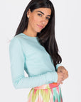 RENEE TEE (LIGHT BLUE) - Top - Yakira Bella
