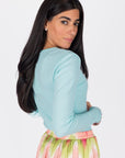 RENEE TEE (LIGHT BLUE) - Top - Yakira Bella