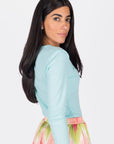 RENEE TEE (LIGHT BLUE) - Top - Yakira Bella