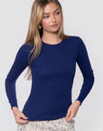 Renee Tee (Navy) - Top - Yakira Bella