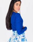 RENEE TEE (ROYAL BLUE) - Top - Yakira Bella