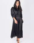 REYNA DRESS (BLACK) - Dress - Yakira Bella