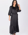 REYNA DRESS (BLACK) - Dress - Yakira Bella