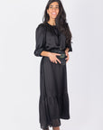 REYNA DRESS (BLACK) - Dress - Yakira Bella