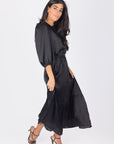 REYNA DRESS (BLACK) - Dress - Yakira Bella