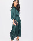 REYNA DRESS (GREEN) - Dress - Yakira Bella