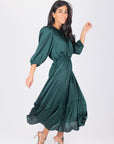 REYNA DRESS (GREEN) - Dress - Yakira Bella