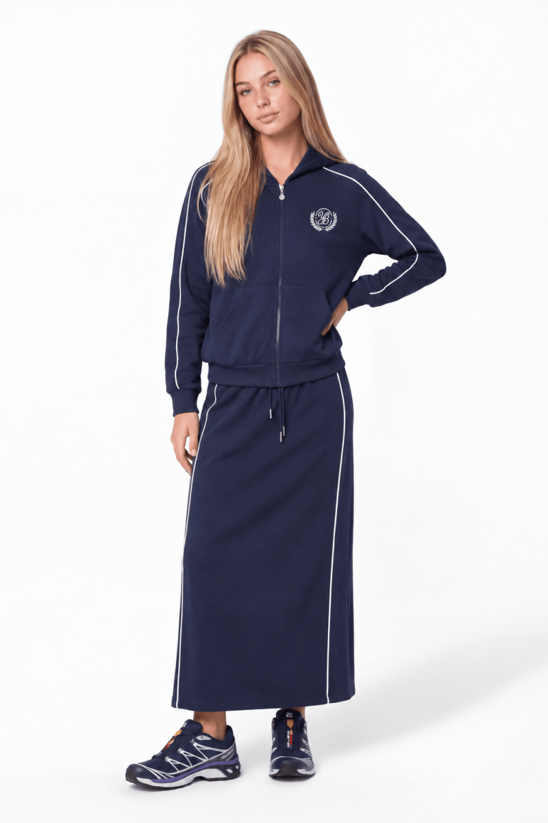 Rio Full-Zip Hoodie (Navy) – Yakira Bella