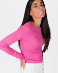 ROMI TOP LONG SLEEVE (BUBBLE PINK) - Top - Yakira Bella