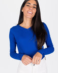 ROMI TOP LONG SLEEVE (ROYAL BLUE) - Top - Yakira Bella