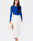 ROMI TOP LONG SLEEVE (ROYAL BLUE) - Top - Yakira Bella