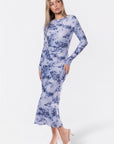 Romina Dress (White/Grey) - Dress - Yakira Bella
