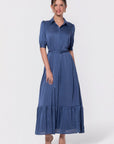 Rosalie Dress (Navy) - Dress - Yakira Bella