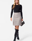 Roselle Skirt (Grey Plaid) - Skirt - Yakira Bella