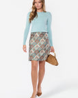 Roselle Skirt (Mint/Brown) - Skirt - Yakira Bella
