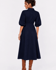 Ruth Dress (Dark Blue) - Dress - Yakira Bella