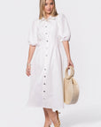 Ruth Dress (White) - Dress - Yakira Bella