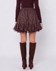 Sandy Skirt 20" (Burgundy Pattern) - Skirt - Yakira Bella
