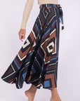 SANDY SKIRT (BROWN MULTI) - Skirt - Yakira Bella