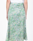 SERENA SKIRT (LIGHT GREEN PATTERN) - Skirt - Yakira Bella