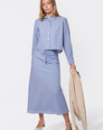 Anita Skirt (Blue/Beige)