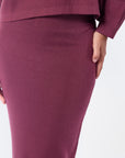 Medina Skirt (Burgundy)