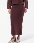 Medina Skirt (Dark Brown)