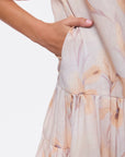 Lola Dress (Beige Pattern)