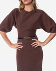 Larisa Dress (Brown)